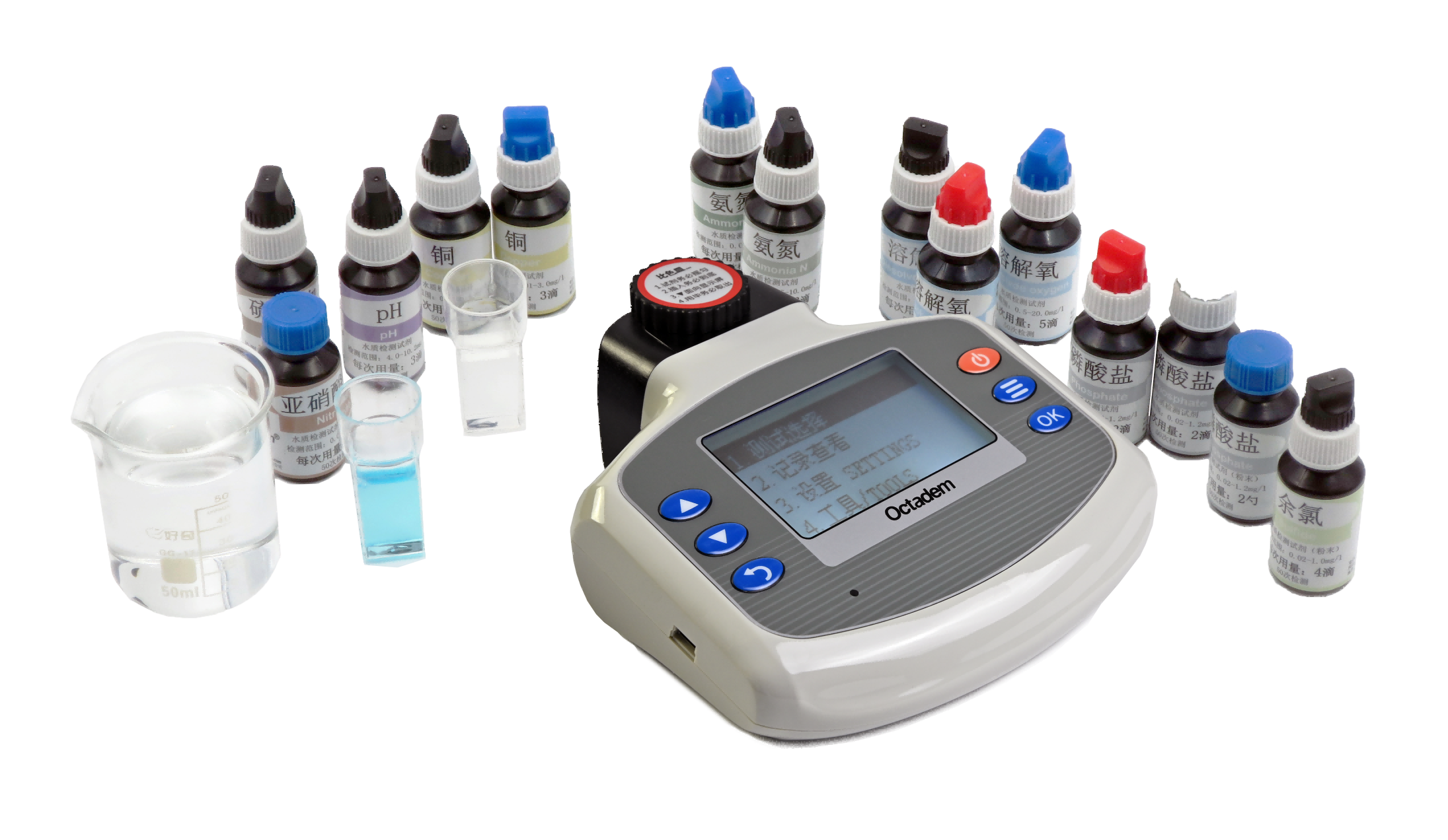 奧克丹? W-II型水質(zhì)分析儀(暢銷款)